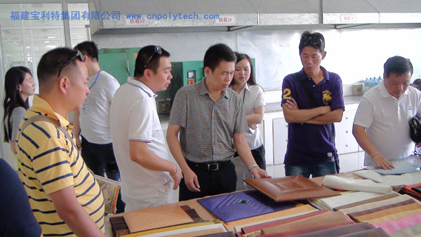 意大利巴斯利卡塔大區(qū)華人華僑連誼總會會長翁武平、旅意福建華僑華人同鄉(xiāng)總會(Associazione Culturale Cinese Di Fu Jian Toscana Prato Italia)方仁勝常務(wù)副會長、歐洲華文電視臺（EZTV Europa China TV)林朱慶臺長率意大利考察團蒞臨福建寶利特參觀考察