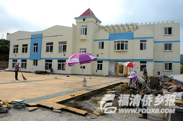 福建寶利特董事長陳炳琪先生捐資200萬元興建的硋灶中心幼兒園“淑芳樓”日前竣工并轉(zhuǎn)入裝修階段