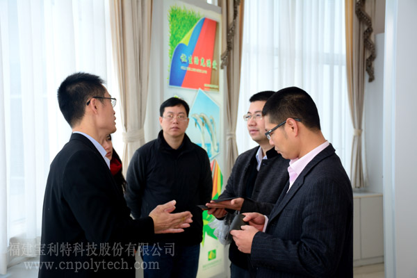 福耀玻璃工業(yè)集團接班人曹暉蒞臨福建寶利特考察