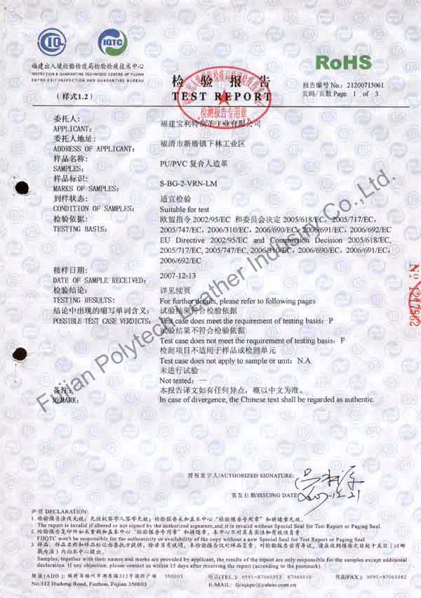 Test Report